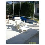 plastic lounge chair