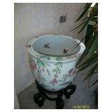 Oriental fish bowl