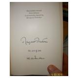This book has been signed and numbered