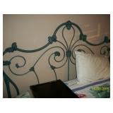 close up of headboard