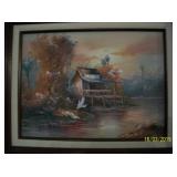 Painting by W. Riley