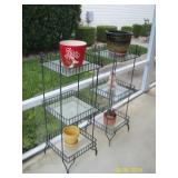 2 - wire plant stands