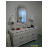 6 drawer dresser with mirror