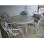 Patio table with 4 chairs