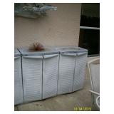 2 more low plastic cabinets