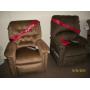 we have 4 brand new ligt recliners , Made by Pride and Serta