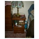 Night stand , touch lamp