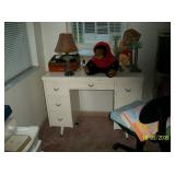 White desk