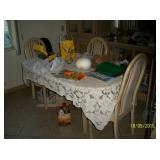 Dining table and 6 chairs