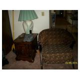 2nd end table and lamp,chair