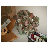 Glass/stone flower tree