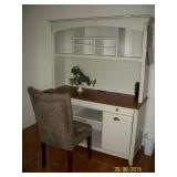 Hutch style computer desk