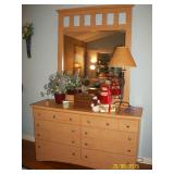 8 drawer dresser with mirror