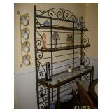 Drexell Heritage Furniture Hutch with marble shelf