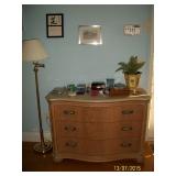 Lexington 3 drawer dresser with marble top
