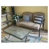 Love seat and coffee table