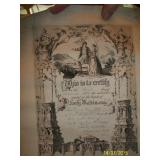 Marriage license from 1868