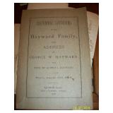 Centenial Family reunion booklet