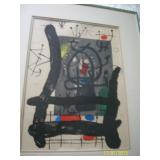 Joan Miro - Modern art with papers of authenticity