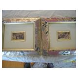 2nd set of Renoir - Lithon on 23kt gold plate, signed