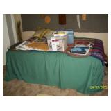 Full mattress, box spring and frame