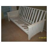 White futon sofa/bed
