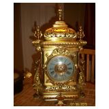 Solid brass Mantle clock ( Vintage/Antique?)