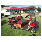 2001 Club Car golf cart- 4 seater- 48 volt - New batteries Jan/2014- high speed rear end