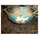 Roseville Magnolia hanging pot