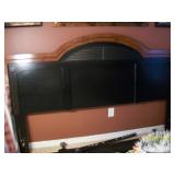 King headboard and frame