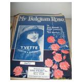 Approximately 150+ pieces of sheet music from early 1900