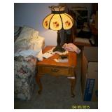2nd end table and lamp