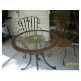 Cafe table with 2 chairs