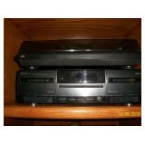 JVC Turntable , Kenwood dual cassette deck