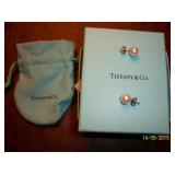 Tiffany and Co. Pearl earrings