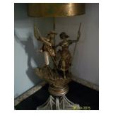  Vintage figural lamp