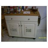 Kitchen Island on casters