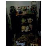 cabinet and teapot collection