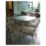 Patio table with 4 chairs