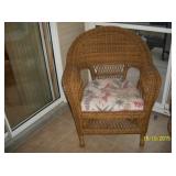 1 of 4 Wicker chairs