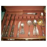 Wallace sterling flatware set