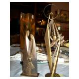 2 - Hagenauer pieces - Nativity and 1- Madonna and child