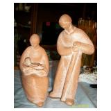  Clay Nativity set