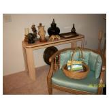 Sofa Table , Rattan chair