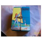 Skipper doll and case with clothes