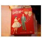 Barbie and Ken case with dolls and clothes