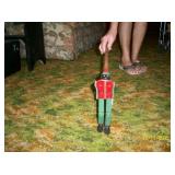 Vintage folk art dancing man