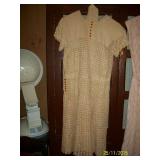 Vintage crocheted dress