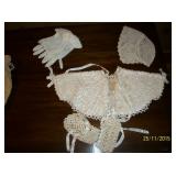 Vintage Crocheted baby items