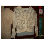 Vintage crocheted top